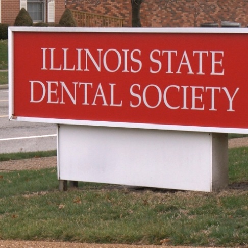 Illinois State Dental Society sign
